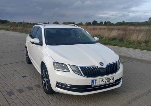 Skoda Octavia cena 73500 przebieg: 173600, rok produkcji 2017 z Białystok małe 407